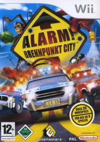 Emergency Mayhem PAL Wii  box art
